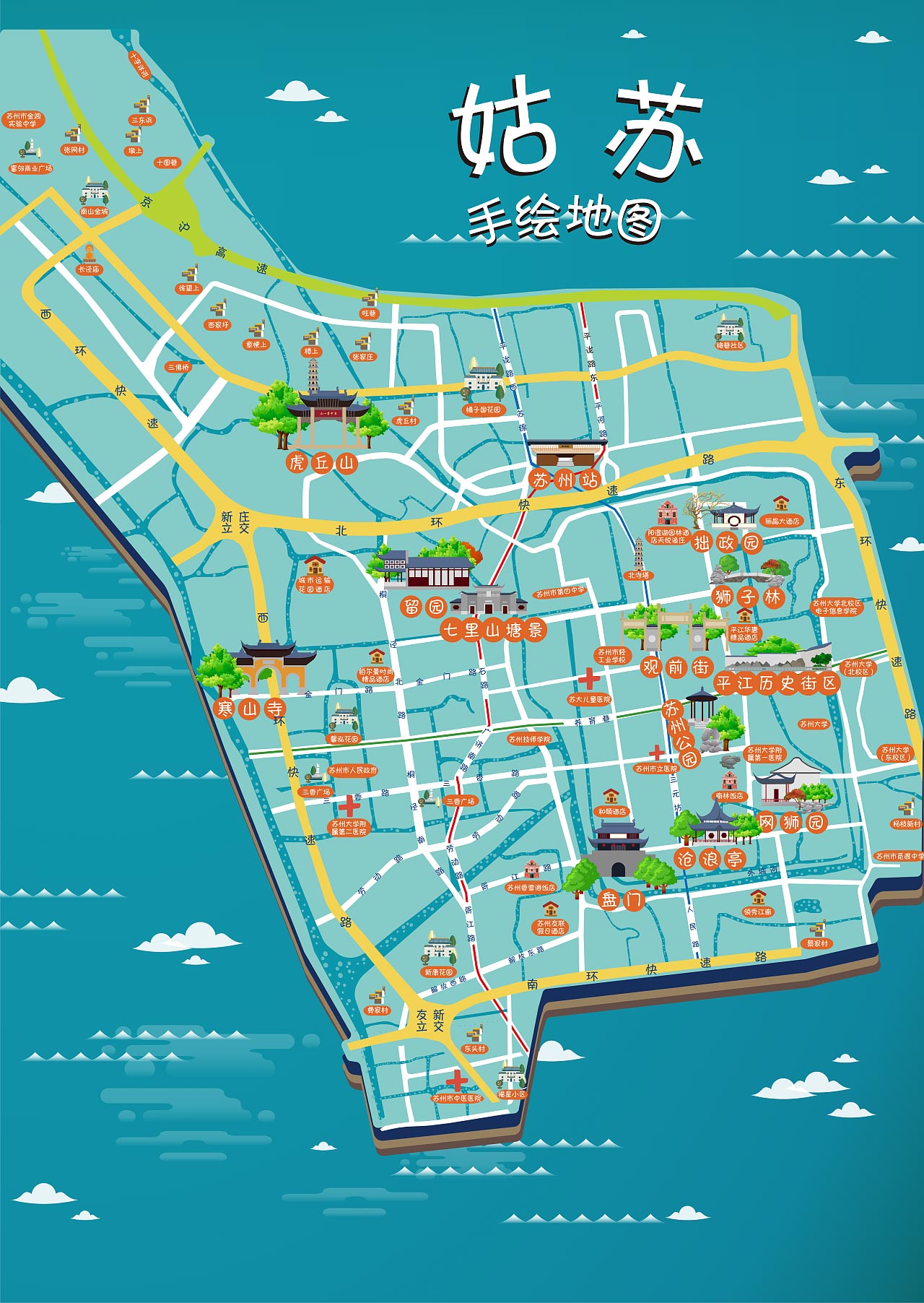 漳州手绘教程实战：如何为特定活动绘制手绘地图 ？
