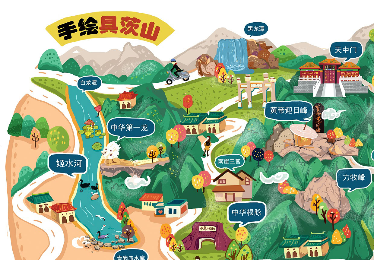 漳州手绘地图在文化旅游中的创新应用 ？